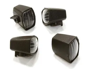 Realistic Spot Light (4) w/o LED, Plastic Housing for 1/10 & 1/8 Scale