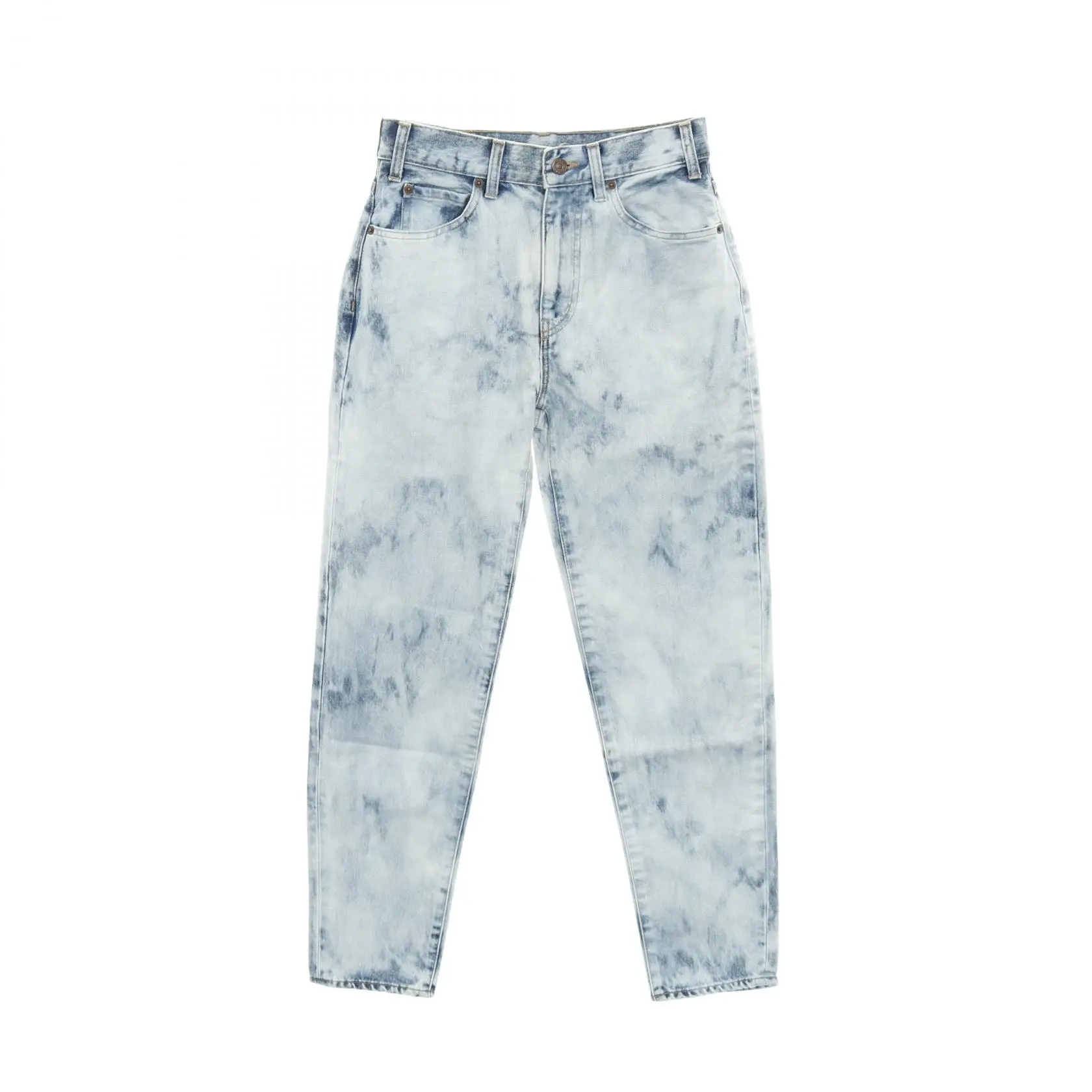 Pre-owned Celine Cotton Small Leather Goods Denim Pants