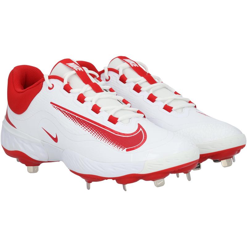 J.T. Realmuto Philadelphia Phillies Player-Issued White and Red Nike Cleats from the 2025 MLB Season - Fanatics Authentic Certified