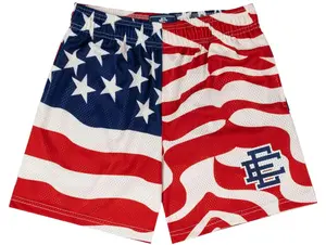 Eric Emanuel Basic Short July 4th Red Blue
