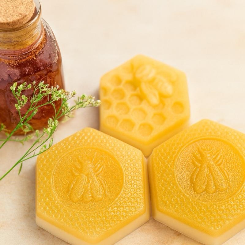 Honey Bee- Body Care Soothing Gentle Nourishing Soap  Fragrance Moisturize Cleansing Cleanser Moisturizing