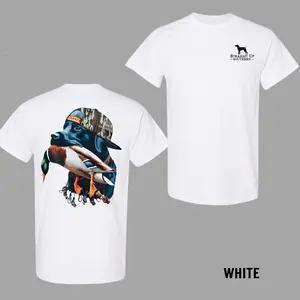 [100% Cotton] Unisex🐕🎯Straight Up Southern Dog Graphic 2-Sided T-Shirt, Trendy Gift for Men, Classic Menswear Top, Casual Cotton Shirt, Fits