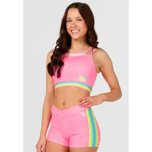 Aviator Pink Layered Bra - Deep South Glow Tour