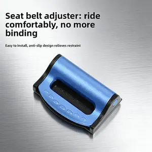 Car Anti-Slip Clip Seatbelt Adjuster, Universal Safety Belt Positioning Device, Tension Regulator for Comfortable Driving