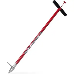 WeedPopper Step & Twist – Black Ergonomic Grip |   Stand Up Weed Tool for, Crabgrass & Root Removal |   Lawn & Weeder |   95206-A