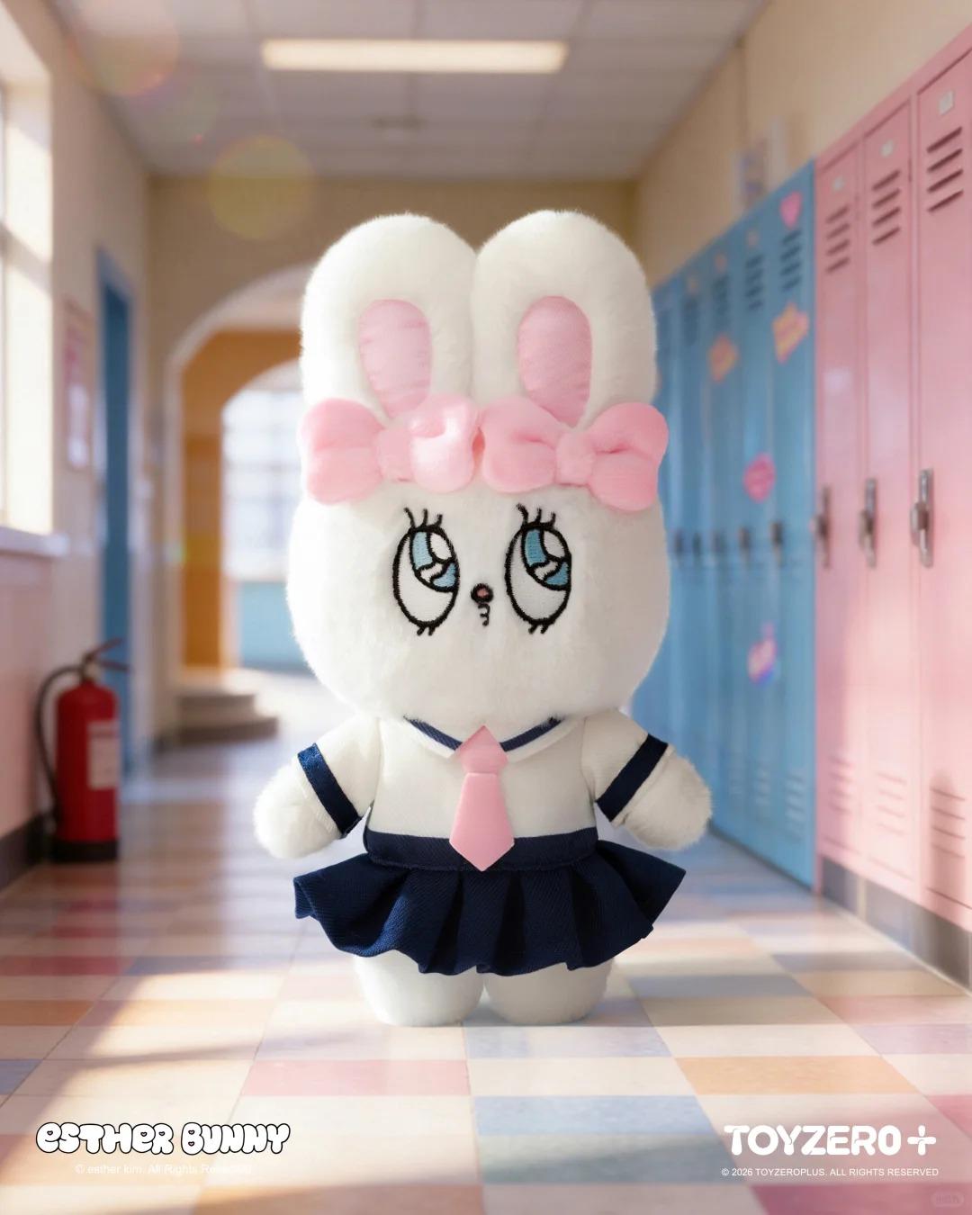 Esther Bunny Fashion in Motion Plush Keychain Series Blind Box Plush Blind Box Cute Anime Vinyl Plushies Collectible Birthday Gifts for Girls Perfect New Year Gift, Unique HolidayHome & Office Decorations