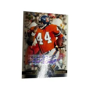 Upper Deck Kids Trading Card - Orange and Blue of Floyd Little autographed mint NFL football card