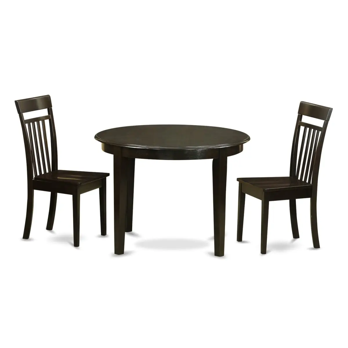 Kitchen Nook Dining Table & 2 Chairs, Cappuccino