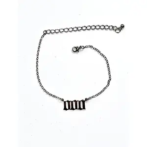 000 Angel Number Ankle Bracelet