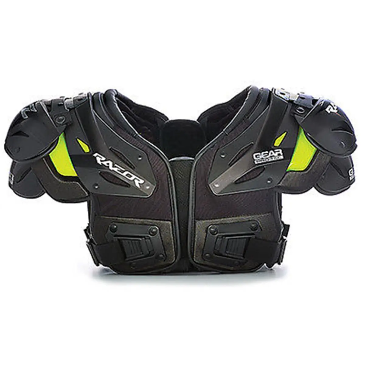 Razor Pro-Tec Multi-Position American Football Shoulder Pads, Small Size, Football Equipment