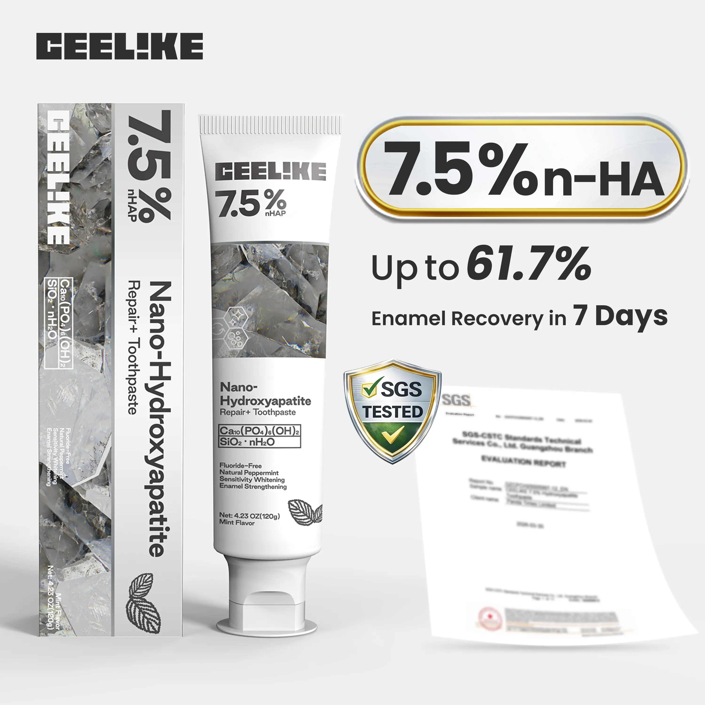 Ceelike Nano Hydroxyapatite Toothpaste | Repairs & Strengthens