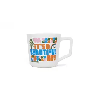 Lisa Congdon x Created Co. - 12 oz Angle Drip - Ceramic Mug