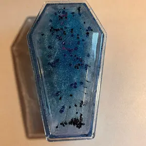 Rick and morty coffin stash box