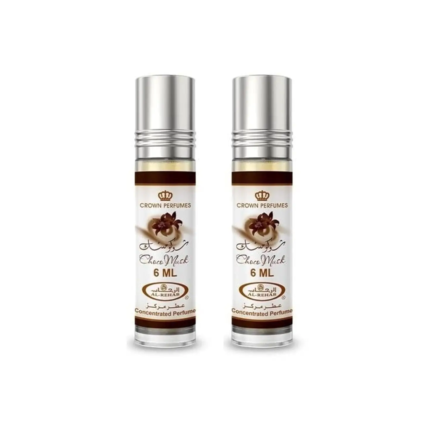 (2 Pack) Choco Musk - 6ml Perfume Oil Roll-On by Al-Rehab
