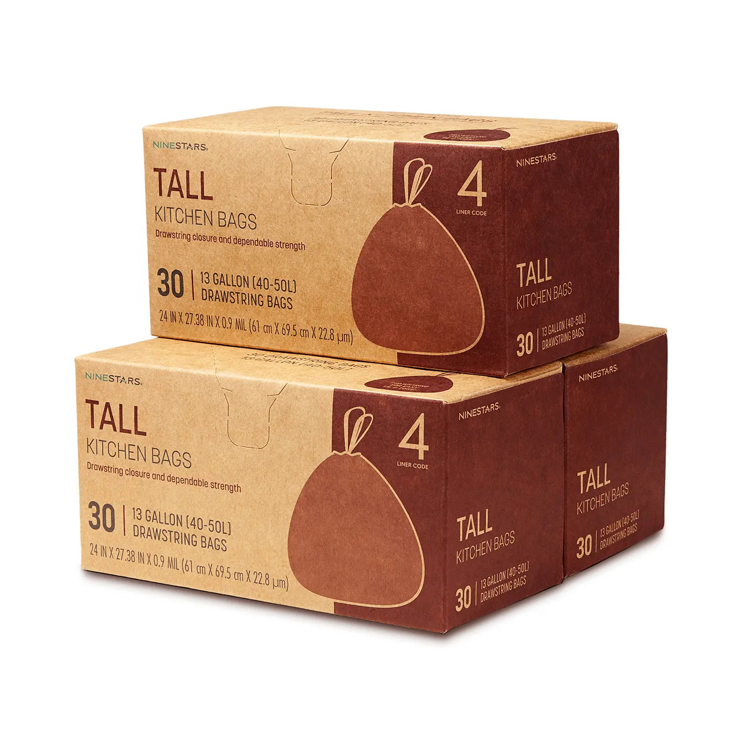 13 Gallon, 90 count, 30 ct per box