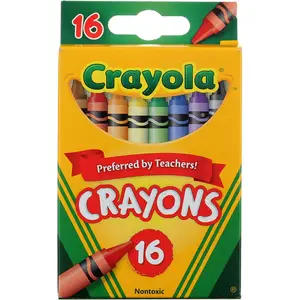 Crayola Crayons 16 Count – Non-Toxic Wax Crayons for Kids – Classic Colors