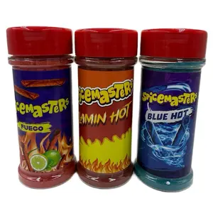 SPICEMASTERS Premium Seasoning Collection – Fuego, Flamin Hot & Blue Hot Proprietary Chili Blends, Official SPICEMASTERS Flavor Set