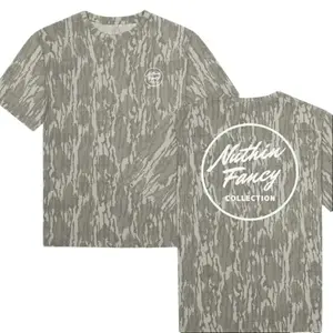 Mossy Oak Nuthin Fancy Co. BOTTOMLAND SS 3D Shirt, Hunting 3D Tee, Gift For Him, Gift For Dad, Gift For Him, Gift For Dad, T Shirt 3D Camo, Style T Shirt 3D Camo