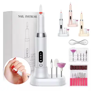 ✨ Cordless Pen-Style Electric Nail Drill｜Professional Wireless Portable 3-Speed Adjustable with Long Battery Life – 4-in-1: Gel Removal, Shaping, Cuticle Care & Polishing – For Home & Salon Use