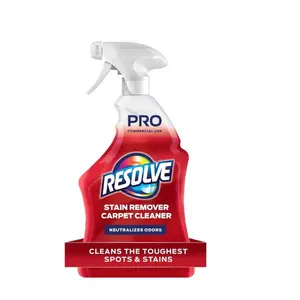 Professional Strength Carpet Cleaner Solution 32 Fl Oz – Spot & Stain Remover for Carpets, Rugs & Upholstery, Deep Cleaning Formula, Pet Stain & Odor Eliminator