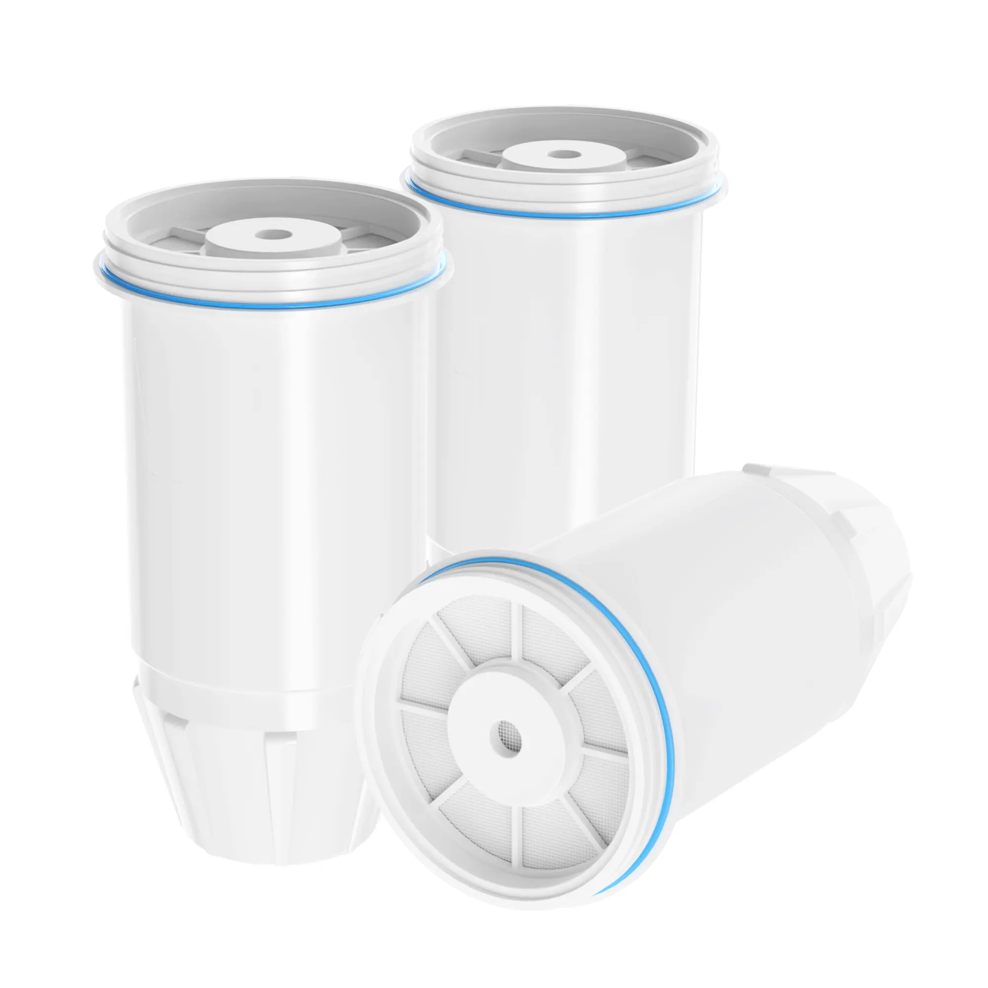 Fit for Zero Pitcher and Dispenser ZR-001 ZR-004 ZP-006 ZR-017 Water Filter, 3 Pack Replacement Filter – Multi-Stage Filtration System, Reduces Lead, Chromium, and PFOA/PFOS, Hard Water Filter for Clean Drinking Water