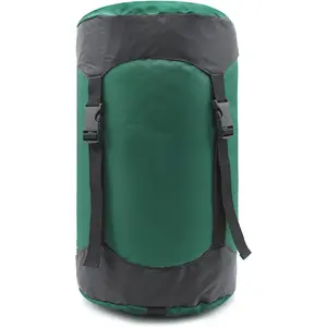 Compression Sack, 40% More Storage! 18L/30L/43L/49L/65L Compression Stuff Sack, Waterproof & Ultralight Sleeping Bag Stuff Sack - Space Saving Gear for Camping, Hiking (Green, XXXL)
