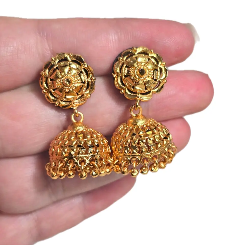 Traditional Nepali Desi mini jhumki earrings