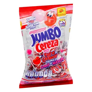 De La Rosa - Jumbo Cereza 24 pieces Lollipop bag