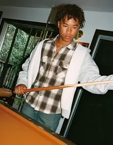 RSQ Mens Oversized Zip-Up Hoodie