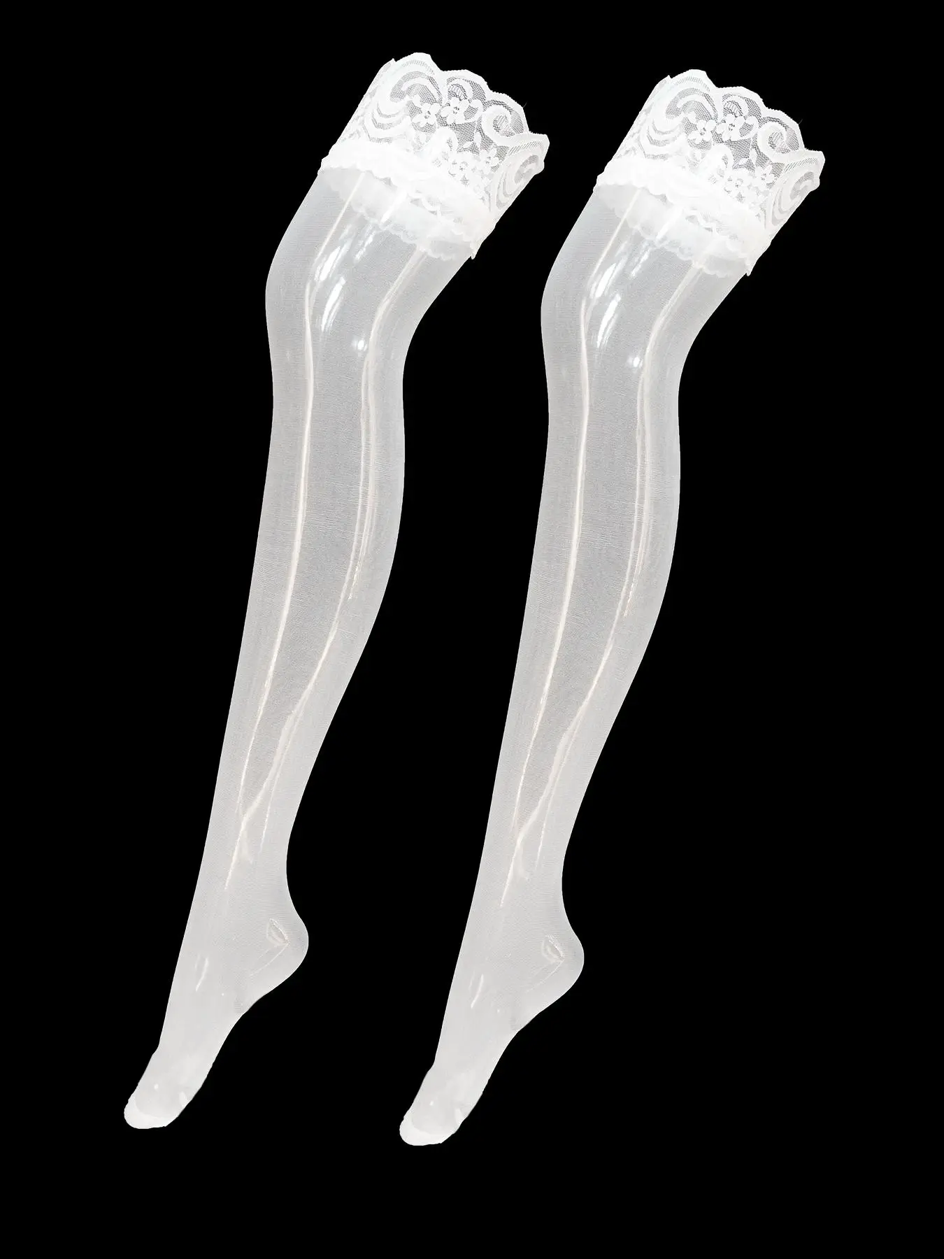 Women's Bow Decor Tight High Fishnet Stockings, Sexy Fashion Breathable Hollow Out Sheer Stockings for Party Holdiay, Fall Wear 2024, Ladies Over The