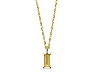 Citrine Birthstone Necklace