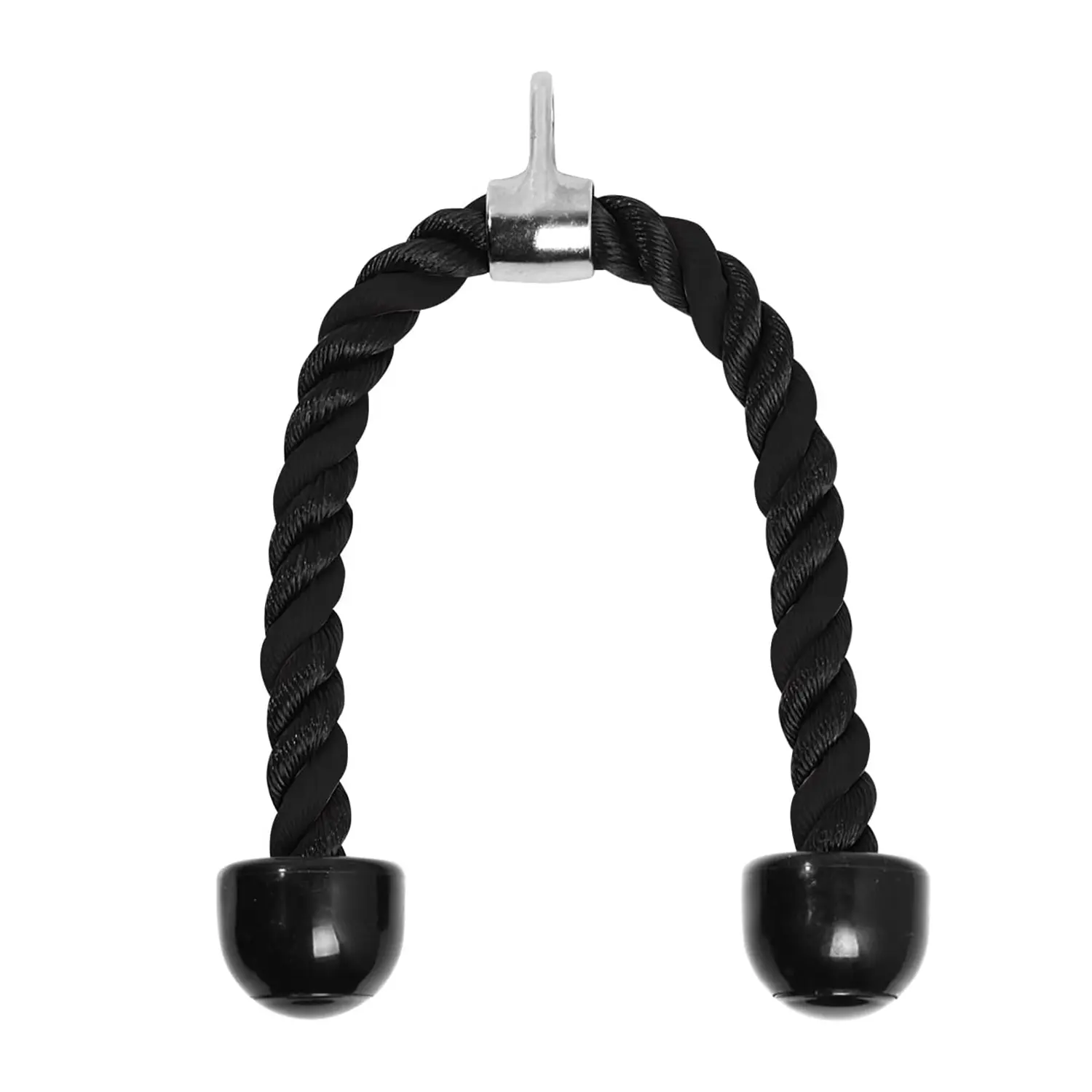 Tricep Rope Pull Down Heavy Duty Triceps Kit Easy to Grip & Non Slip Cable Attachment Ideal for Home Gym Face Pulls Tricep Push Down Rope System