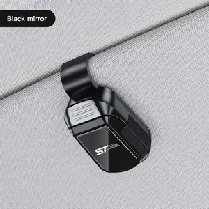 Car Sunglasses Clip Card Ticket Holder Stand Fastener Sun Visor For Ford Mustang Focus Ranger Explorer Fiesta Expedition Mondeo Escape Fusion Kuga Figo EDGE KA S-MAX Galaxy Bronco Ecosport Maverick Escape Tourneo F150 F350 F250 C-MAX Vertrek B-MAX