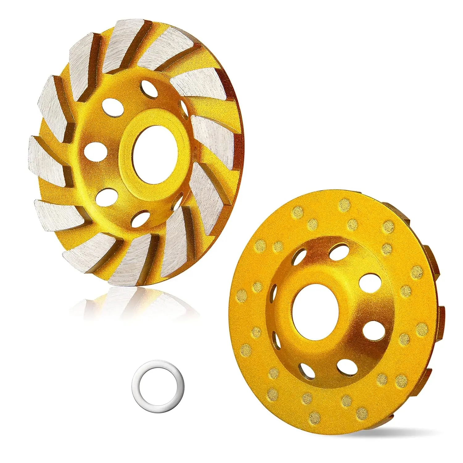 4 Inch Concrete Turbo Grinding Cup Wheel 12 Segs Heavy Duty Angle Wheels for Angle 4 Inch Concrete Turbo Grinding Cup Wheel 12 Segs Heavy Duty Angle Wheels for Angle