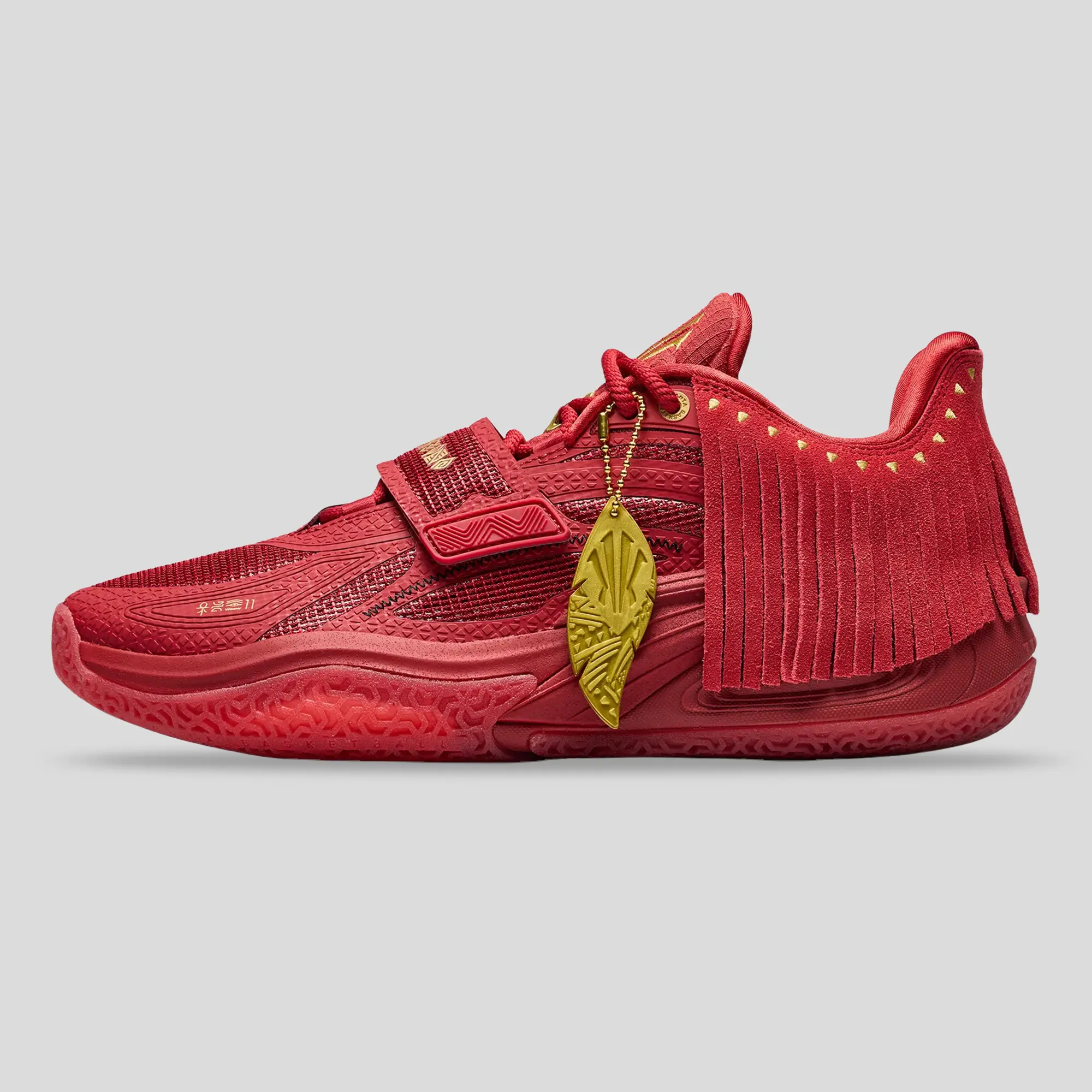 [ANTA Grand Opening] ANTA KAI 1 Chief Hélà Basketball Shoes Red for Court Practice, Team Training and Game Day Kyrie Irving Brand Day