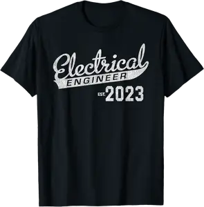 Electrical Engineer Graduation 2023 T-Shirt - Kendallha Shop 23B0BWLKLYD1