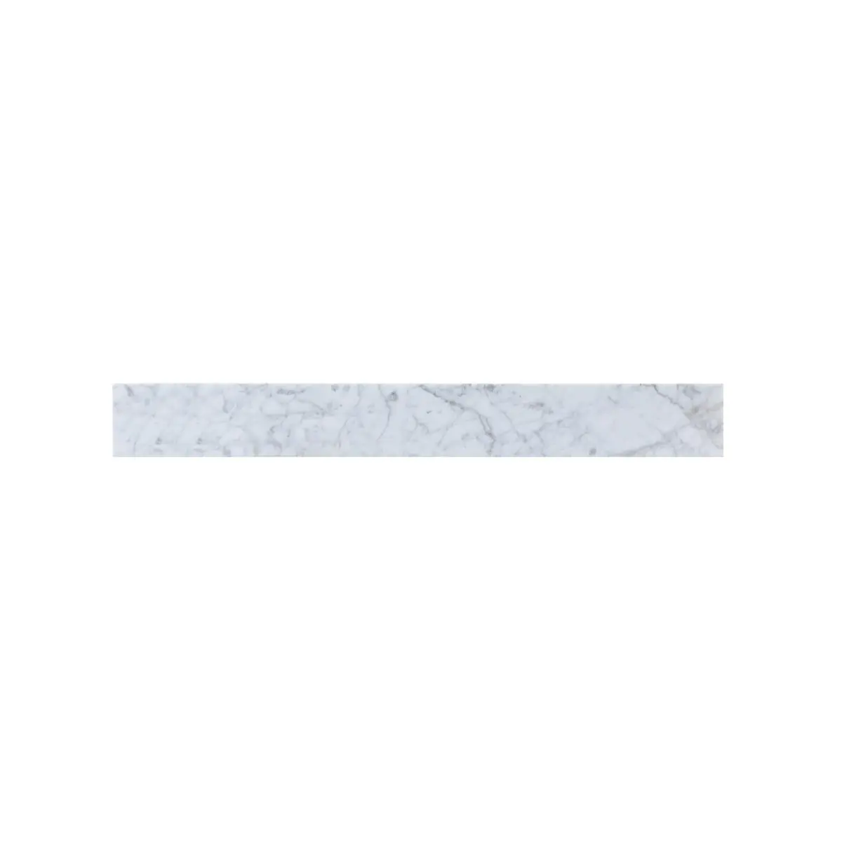 Elegant Decor BS1232CRA Traditional 32 in. x 0.75 in. x 4 in. Marble Backsplash, Carrara White for Kitchen Wall Trim (Home Improvement Building Supplies)