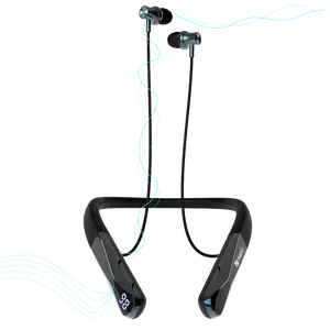 Hmusic H08 Neckband Headphones w/ Voice Return Mic for Singing, Birthday Gifts