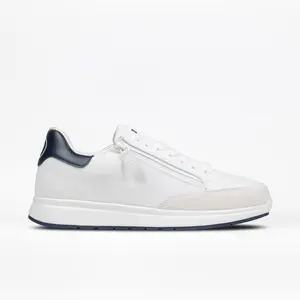 Men's White/Navy BILLY Comfort Court