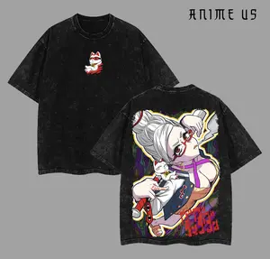 Seiko Ayase – Momo Ayase's Mother x Dandadan Dark Arc Shirt" Anime Double Printed Washed Tee Unisex Oversize Anime Manga Lightweight Cotton T-Shirt, Gift For Anime Fan, Anime Lover