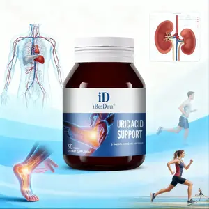 Gout Relief Tablets - Natural Uric Acid Reducer & Joint Pain Supplement - Supports Healthy Joint Function & Reduces Inflammation for Gout Patients