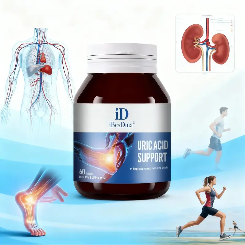 Gout Relief Tablets - Natural Uric Acid Reducer & Joint Pain Supplement - Supports Healthy Joint Function & Reduces Inflammation for Gout Patients