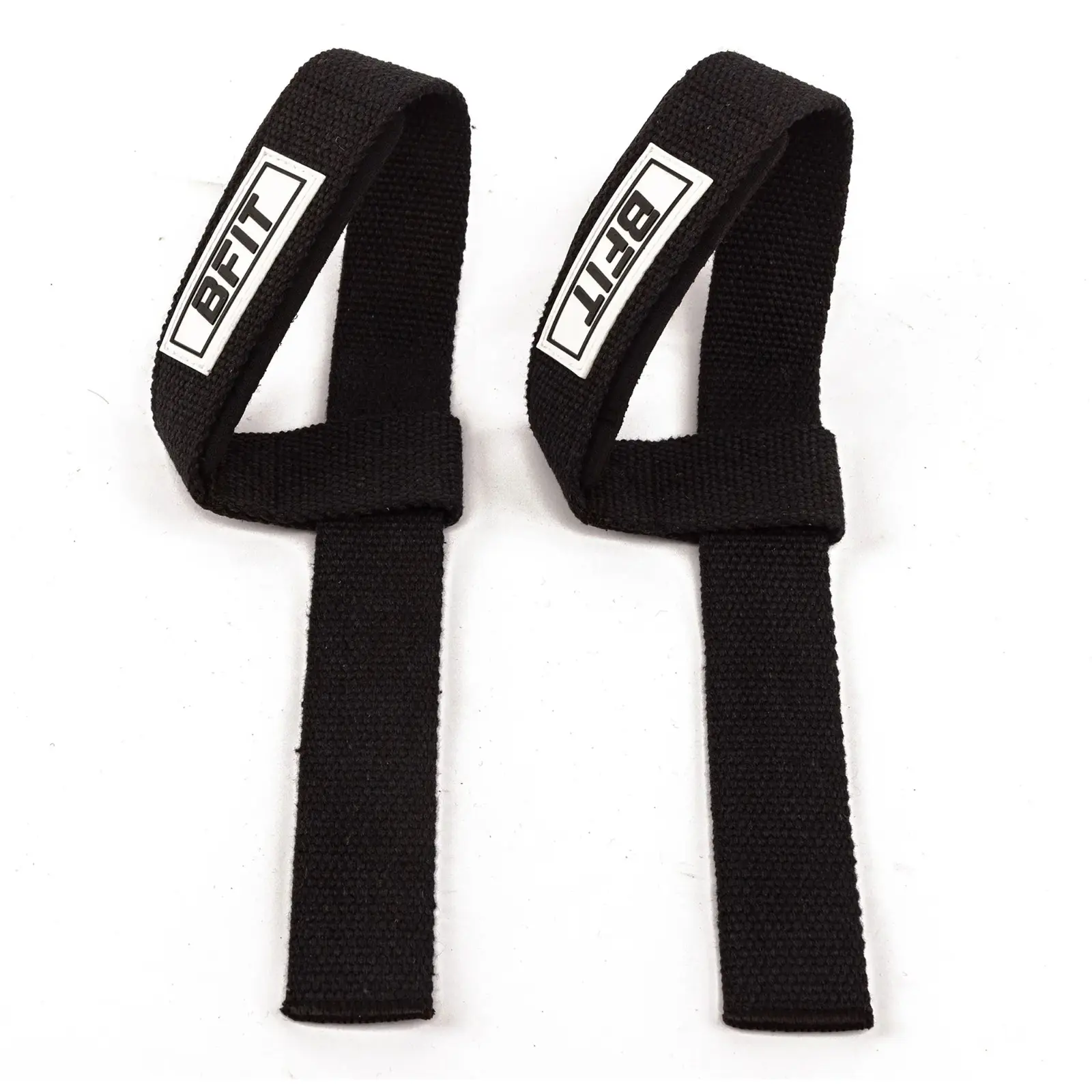 BFIT Weight Lifting Straps Wrist Wraps Gym Grip Support Strap Pair