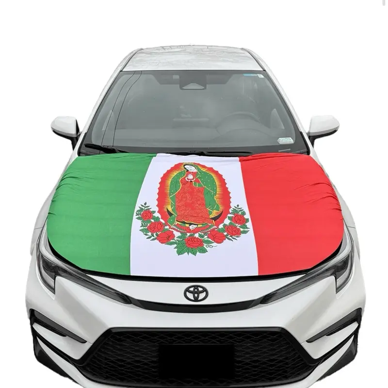 HOOD COVER MEXICO & GUADALUPE fits most vehicles