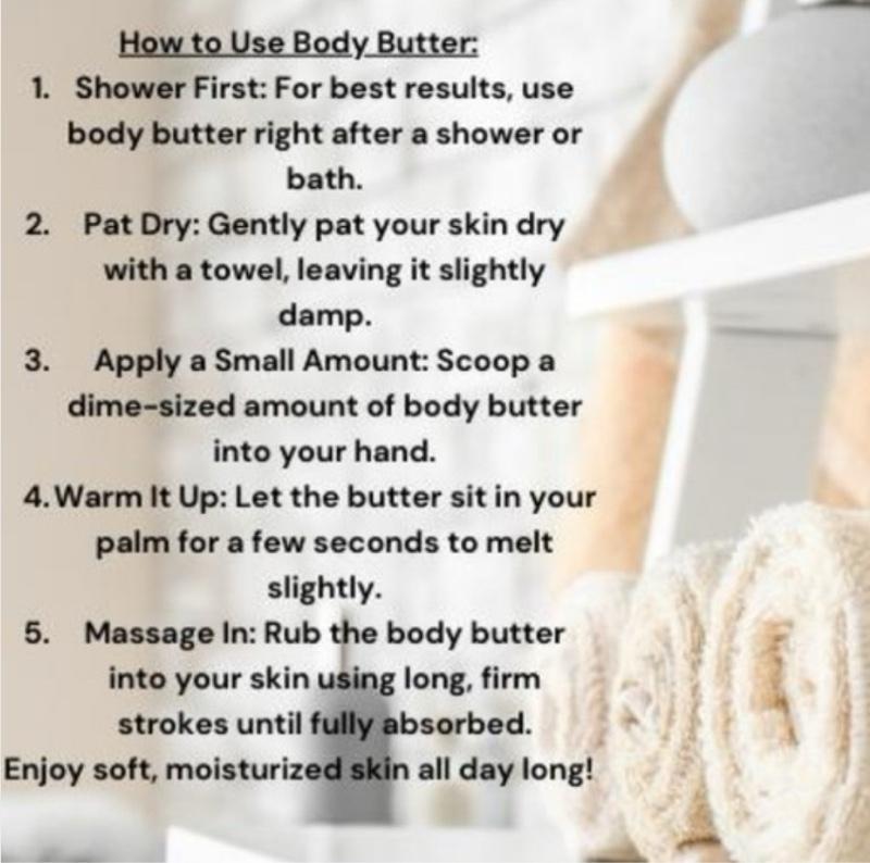 Baby Powder Body Butter for Dry & Aging Skin – Deep Moisture, Long‑Lasting Hydration