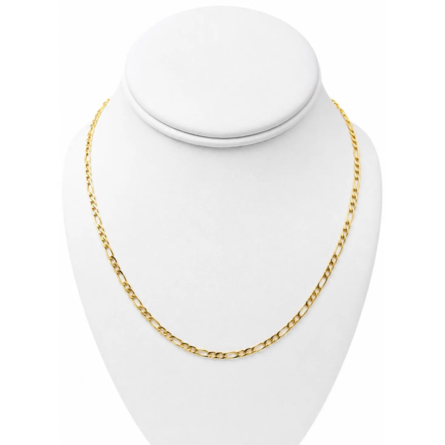 Oro 18k Cadena Figarucci, 45cm - 2.4mm