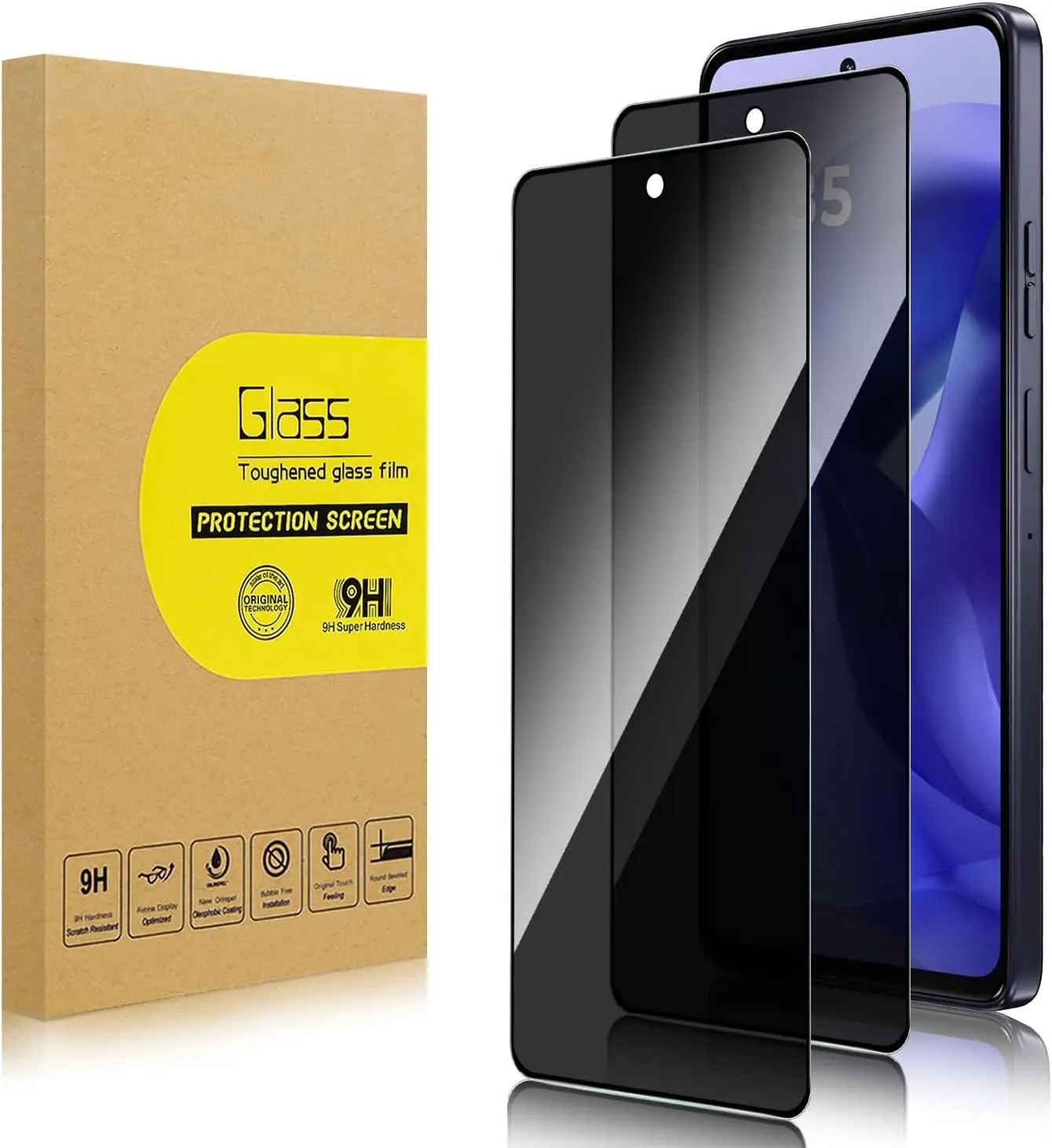 2 Pack  Screen Protector for   G 2025/  G 2026/  G Play 2026/  G Play 2025[Anti-Spy Tempered Glass], Ultra , Anti-Scratch, Bubble-Free, Protective 9H Glass