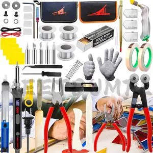 Stained Glass Kit,Stained Glass Supplies,Stained Glass Kits for Adults,with 100W Soldering Iron Kit,Glass  Tool Kit,for Stained Glass Making.( has been registered).(3)
