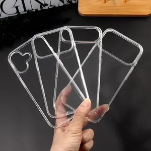 Crystal Clear Anti-Yellow Phone Case for iPhone 17 16 15 14 13 12 11 X Pro/Pro Max & Samsung S22 S23 S24, Military Grade Shockproof Protection, Slim Lightweight Transparent Cover with Camera Protection