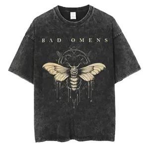 Bad Omens Shirt, Noah Sebastian Shirt, Washed Shirt, Band Graphic Unisex Cotton Tee